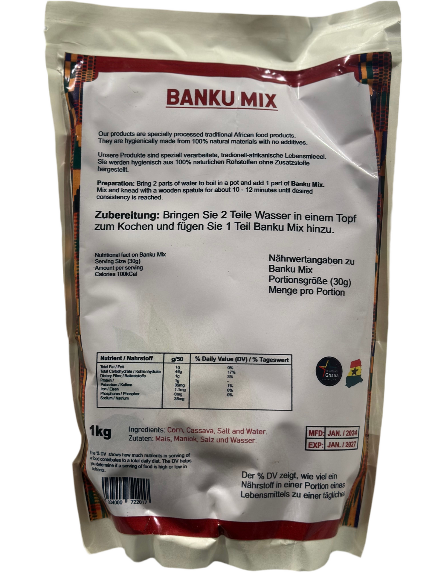 Ohemeng Banku mix 1kg