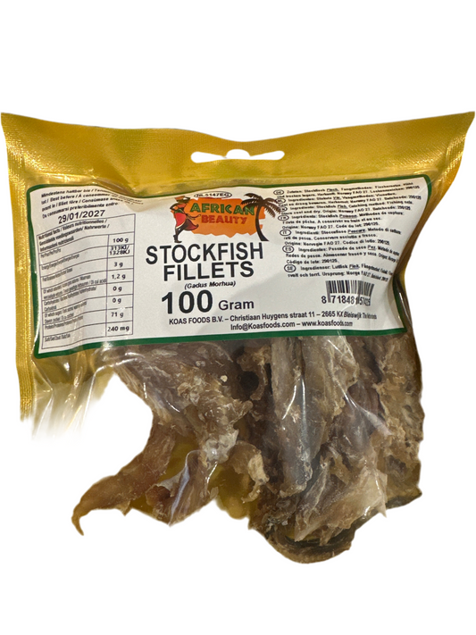 African beauty stockfish fillet 100g