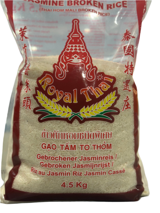 Royal thai jasmine broken rice 4,5kg