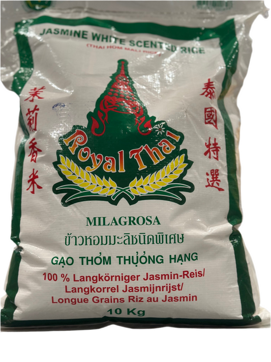 Royal thai jasmine scented rice 10kg