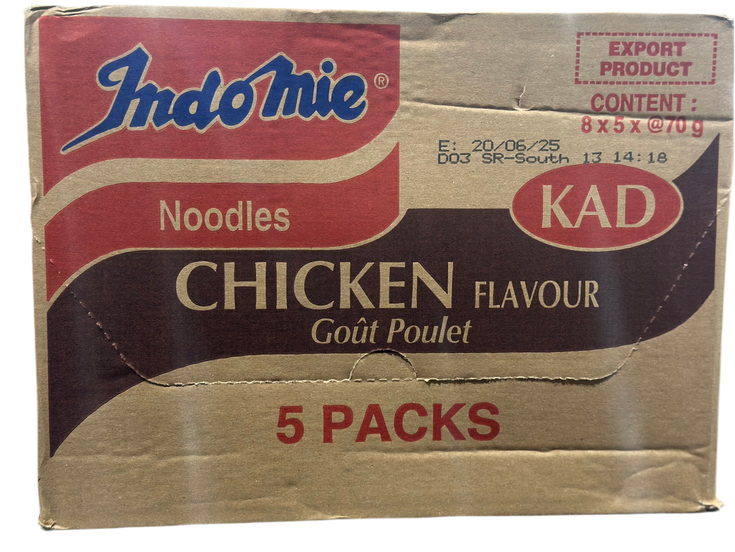 Doos indomie halal kip