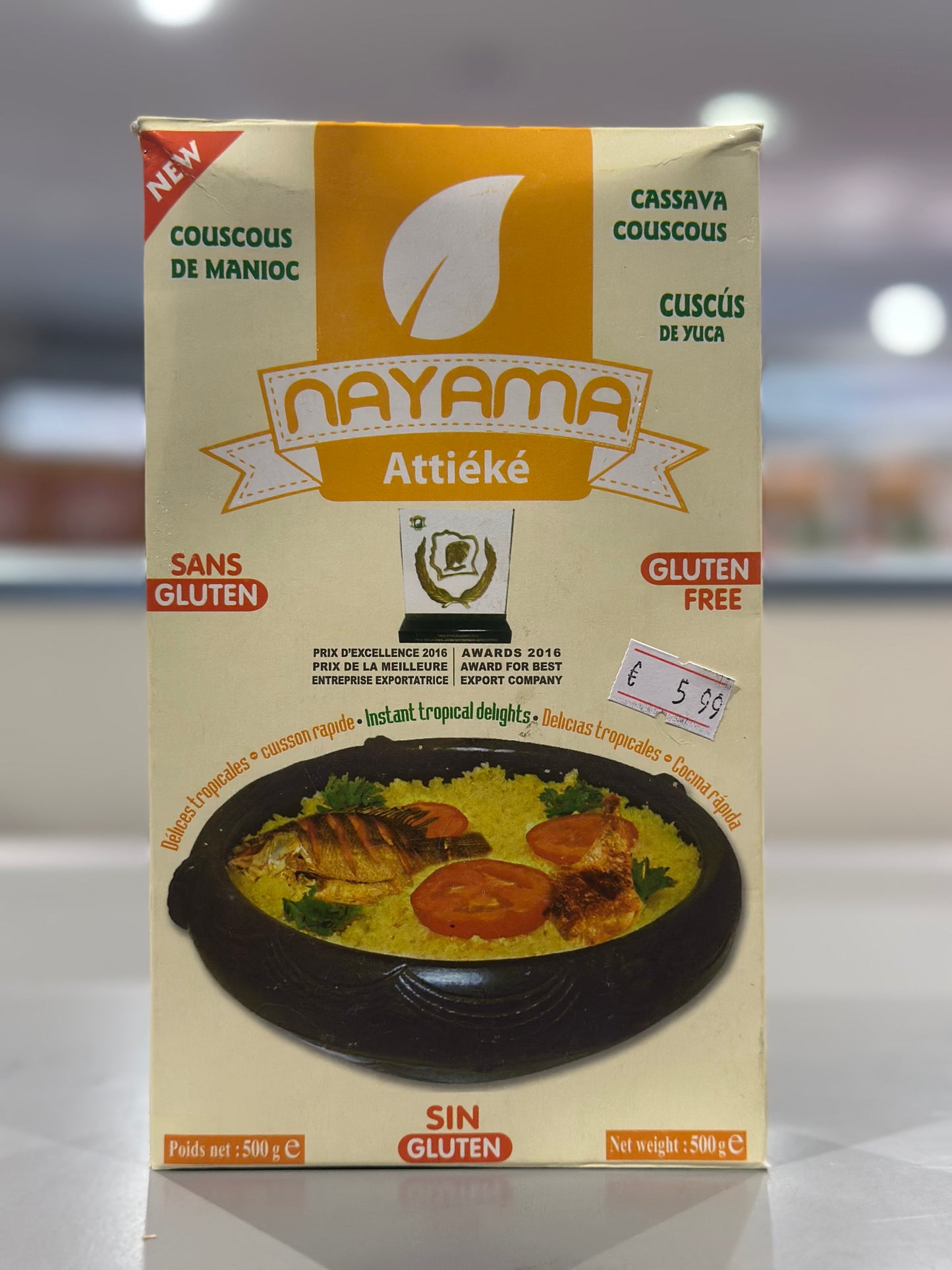 Nayama gedroogde Attieke 500g